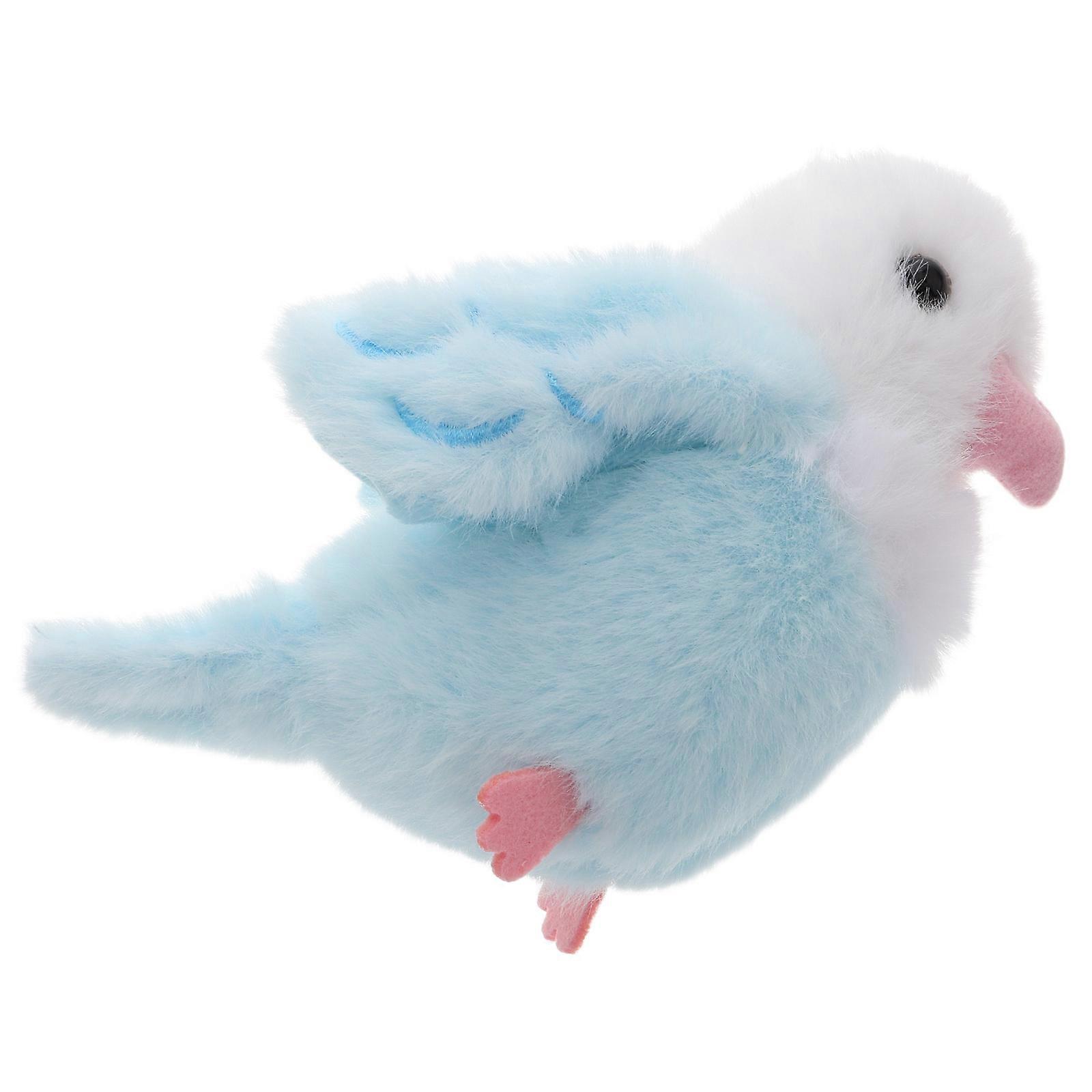 Kawaii Parrot Ornament Bag Charm For Kids And Adults Bright Colors Soft Plush 1Set