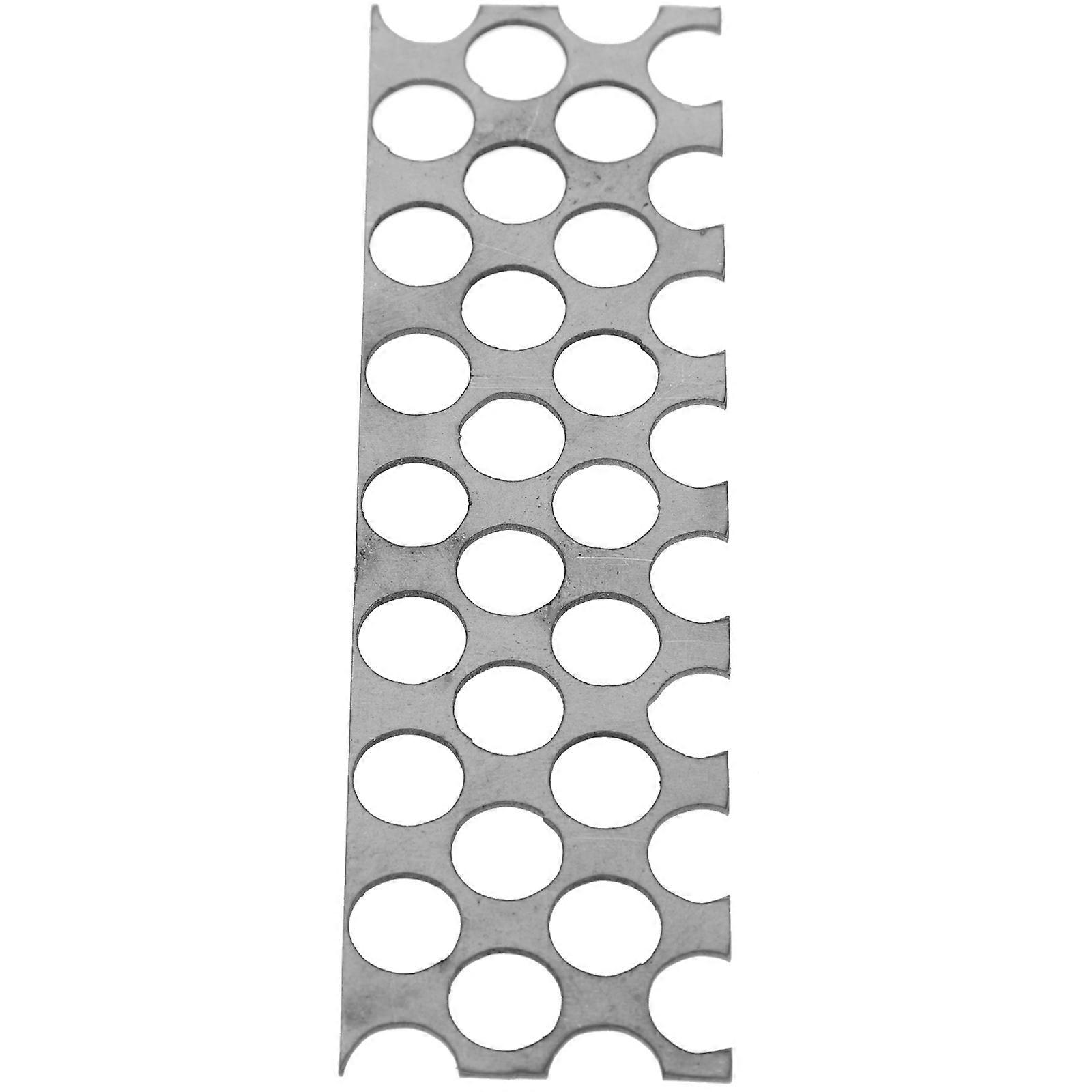 Mesh Screen Grease Trap 2Pcs For Outdoor Grilling With Silver Stainless Steel Material And Easy Installation