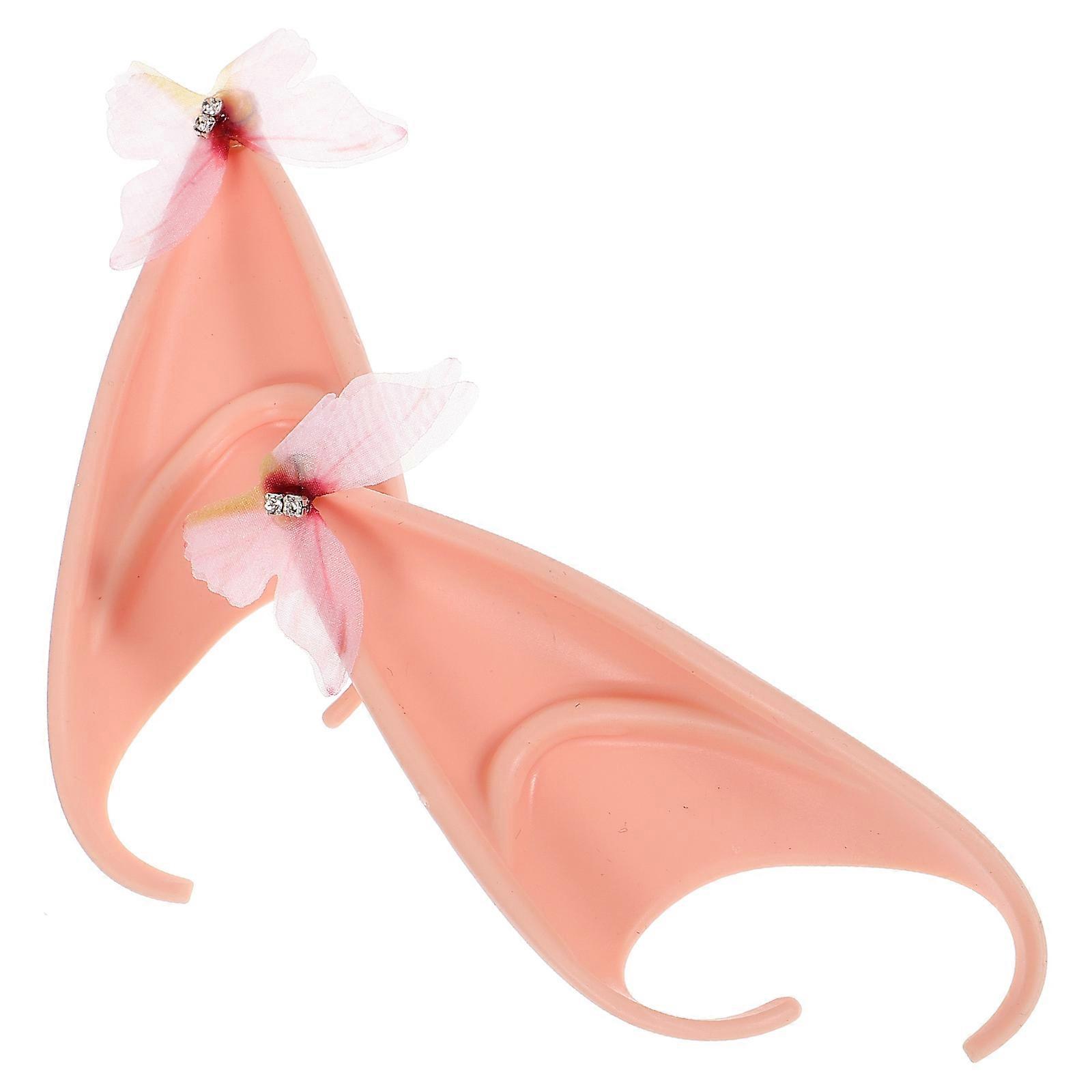 Decorative Fairy Ears Elf Ears for Decor 1Pair Latex Party Prop