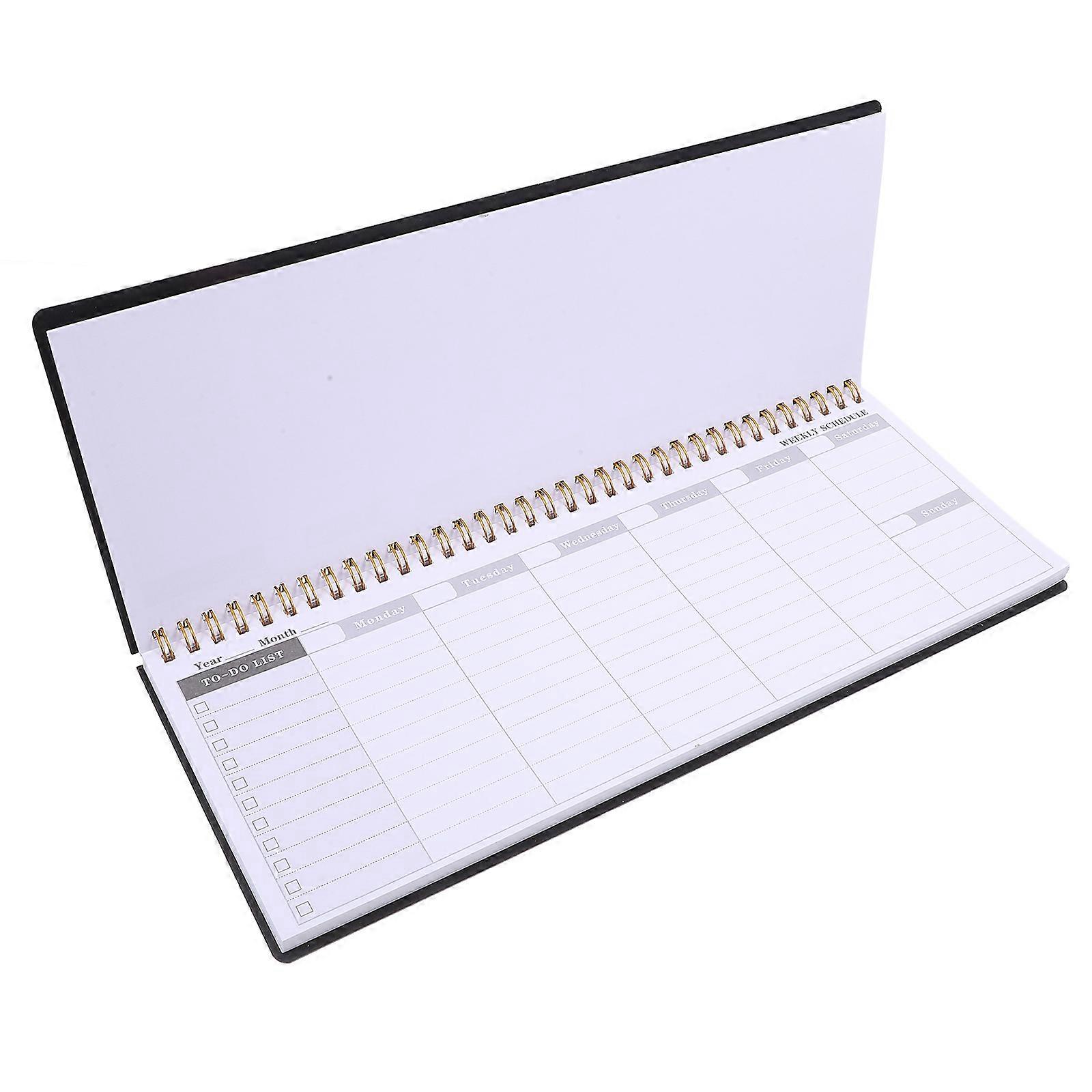 Notepad Work Schedule Planner For With Simple Design Style 1Set