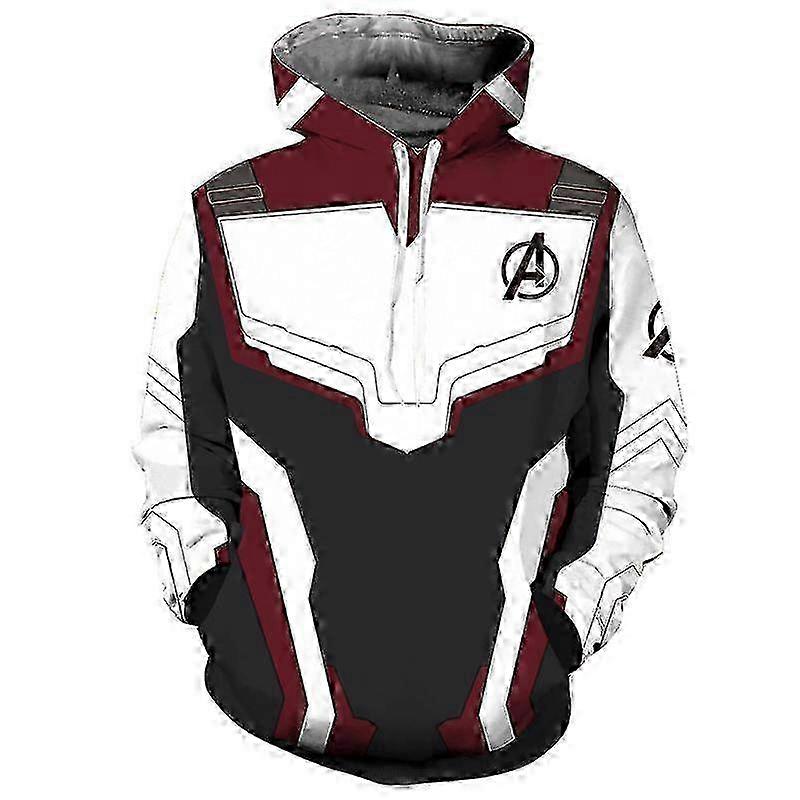 25-26 Avengers Infinity War Endgame Tony Stark Iron Man the Advanced Tech Hoodied/ Tracksuit Pants/ Sweatshirt/ Tops/Coat Cosplay Costume Plus Size