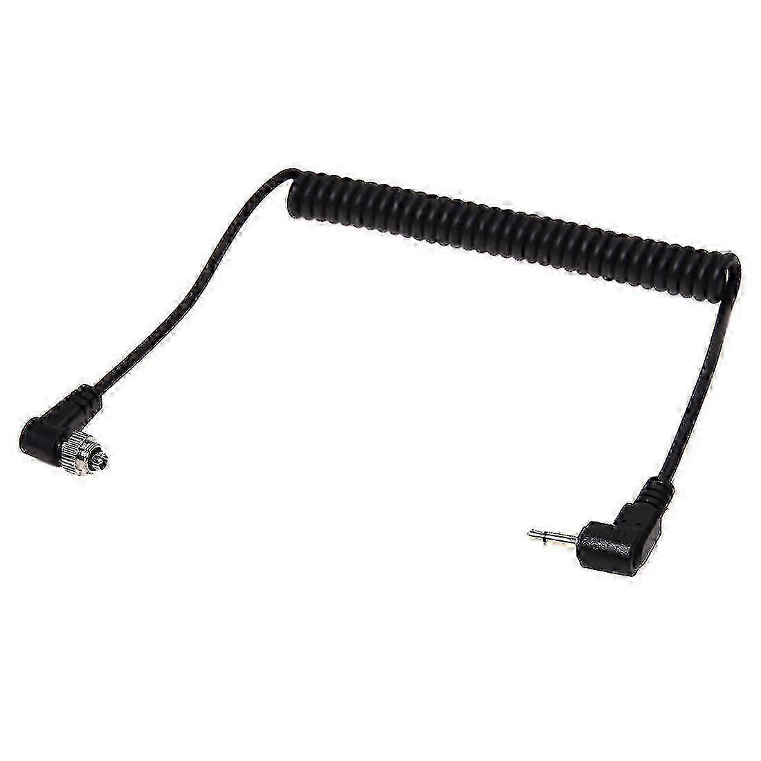 2025 2.5mm Male PC Flash Sync Cable with Screw Lock for Studio Light Trigger