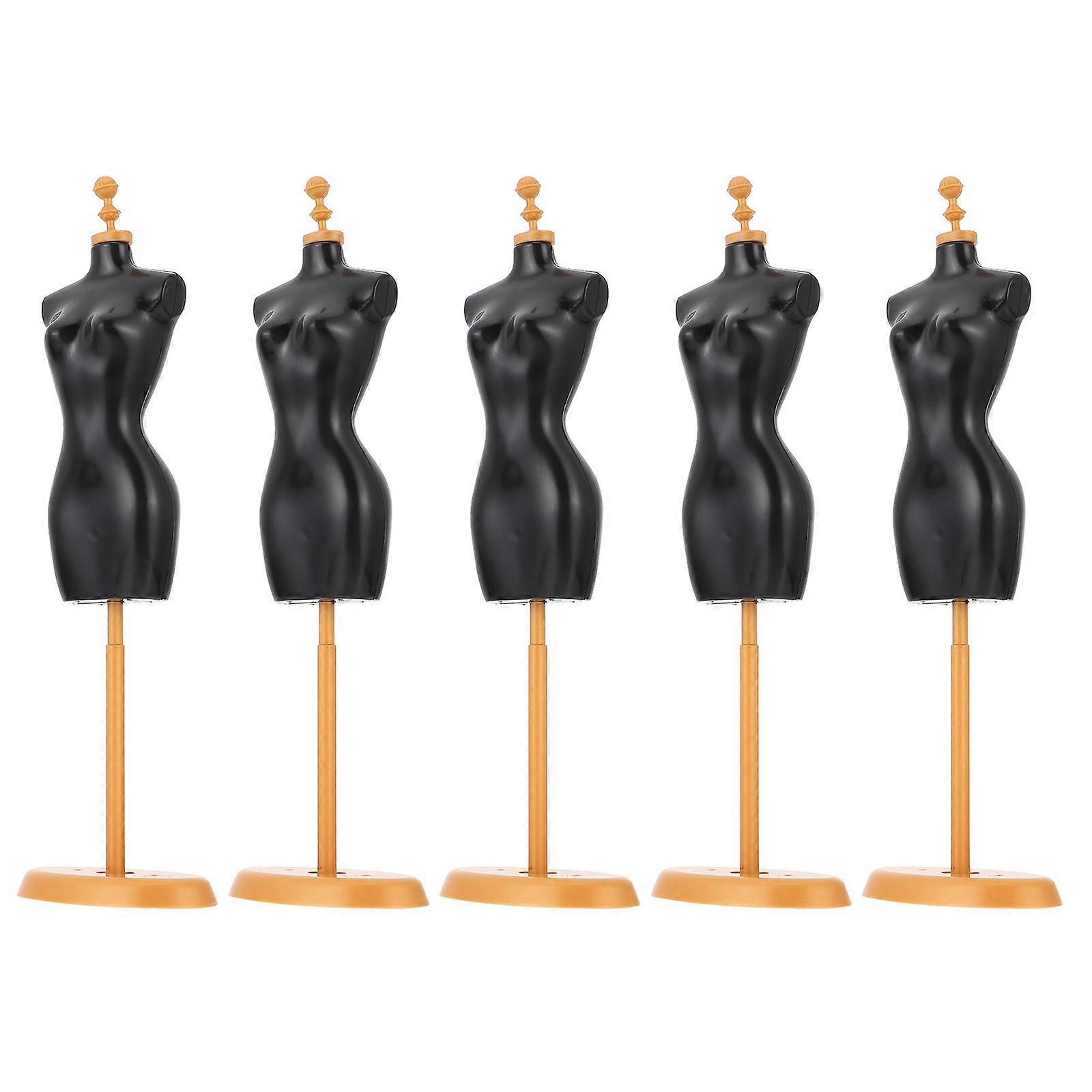 Doll Clothes Display Rack Mannequin Stand for Displaying Use 5Pcs