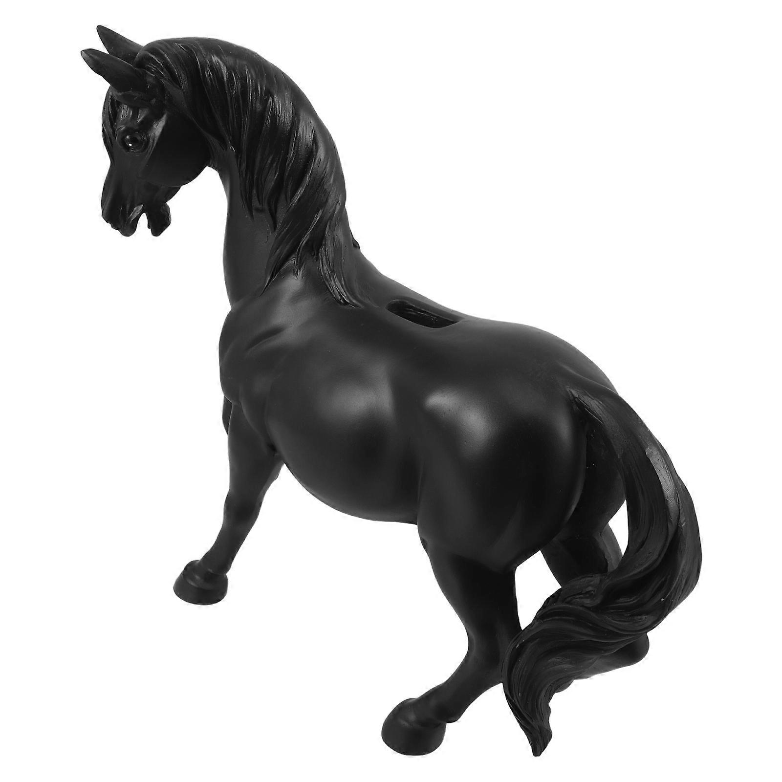 Artistic Resin Horse Saving Pot for Coin Management Year of The Horse