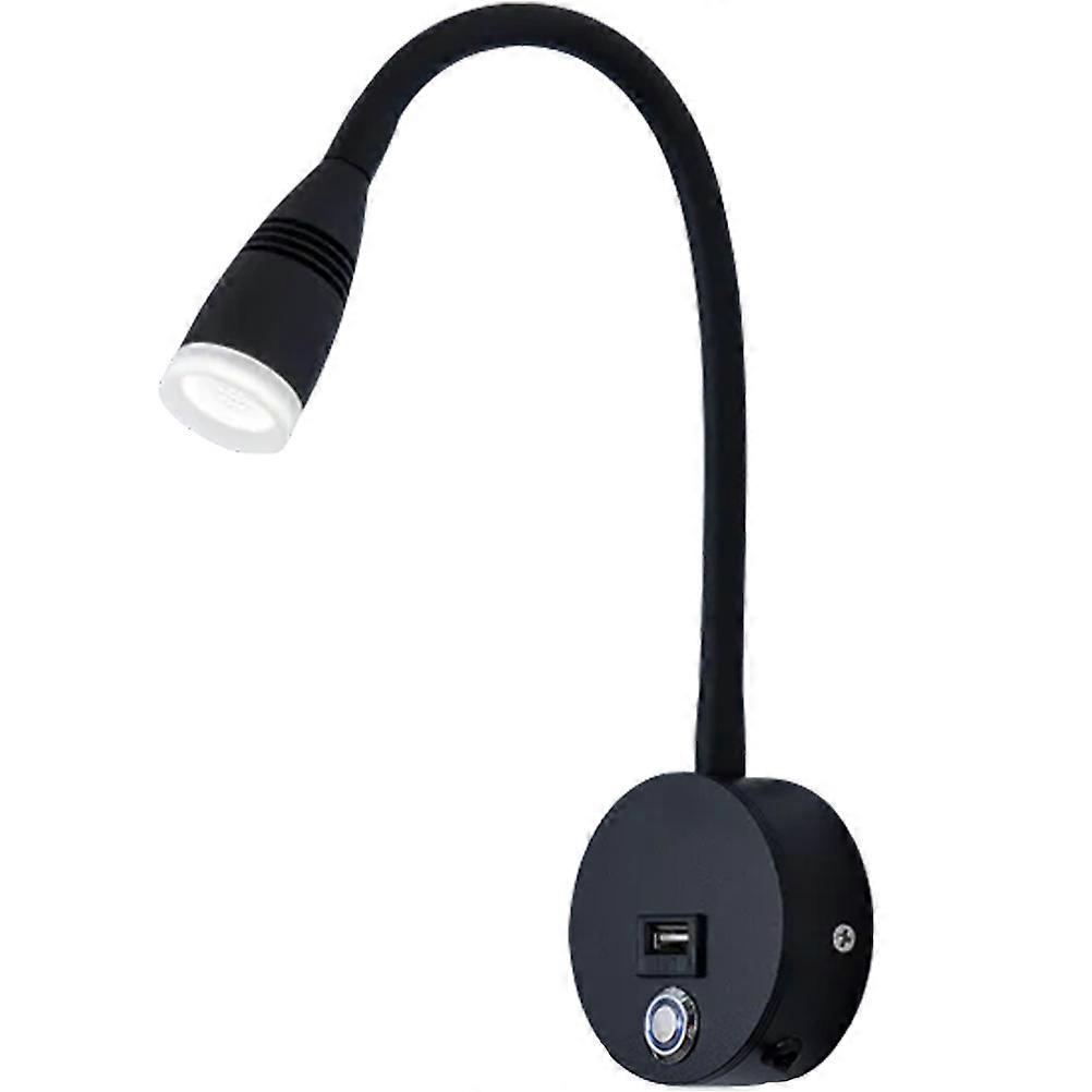 Bed Light LED Wall Sconce with 3 Adjustable Brightness 5Pcs Pack