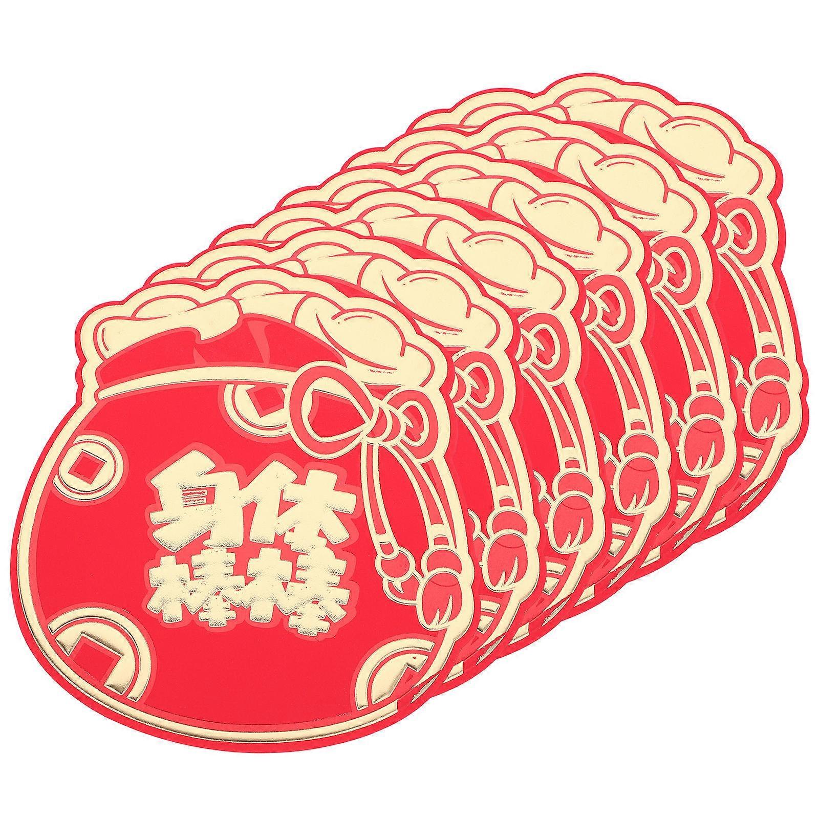 Chinese Style Red Envelopes Paper Money Packets for Storage 30Pcs