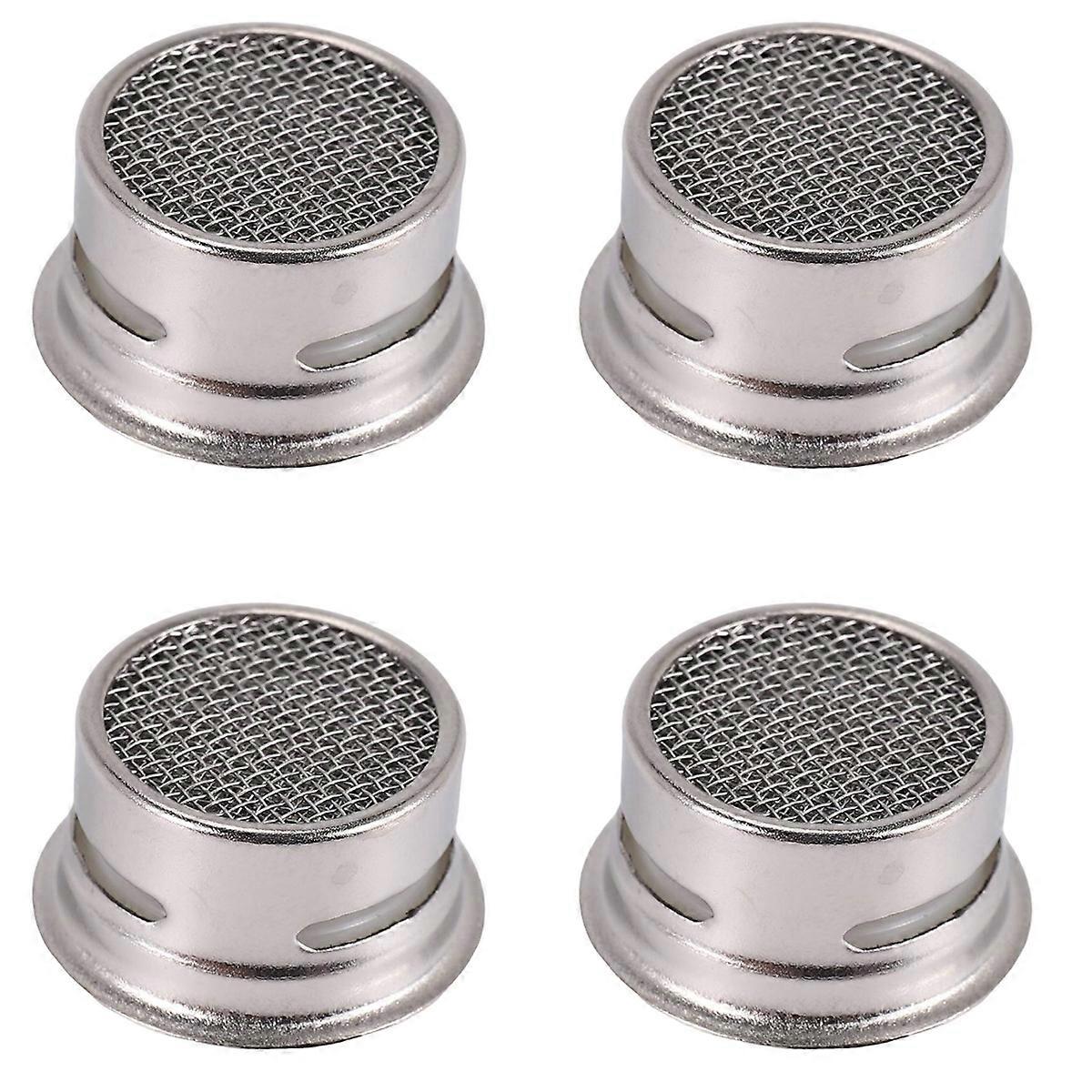 4X Kitchen/Bathroom Faucet Sprayer Strainer Tap Filter---White and Silver