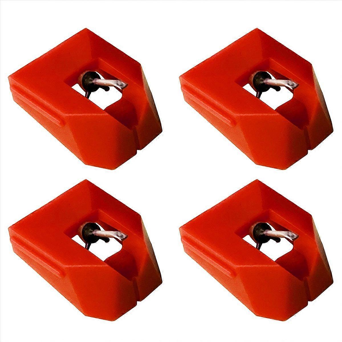 4X AT-VMN95E Elliptical Turntable Stylus Replacement, Diamond Record Player Needle for AT-LP120X