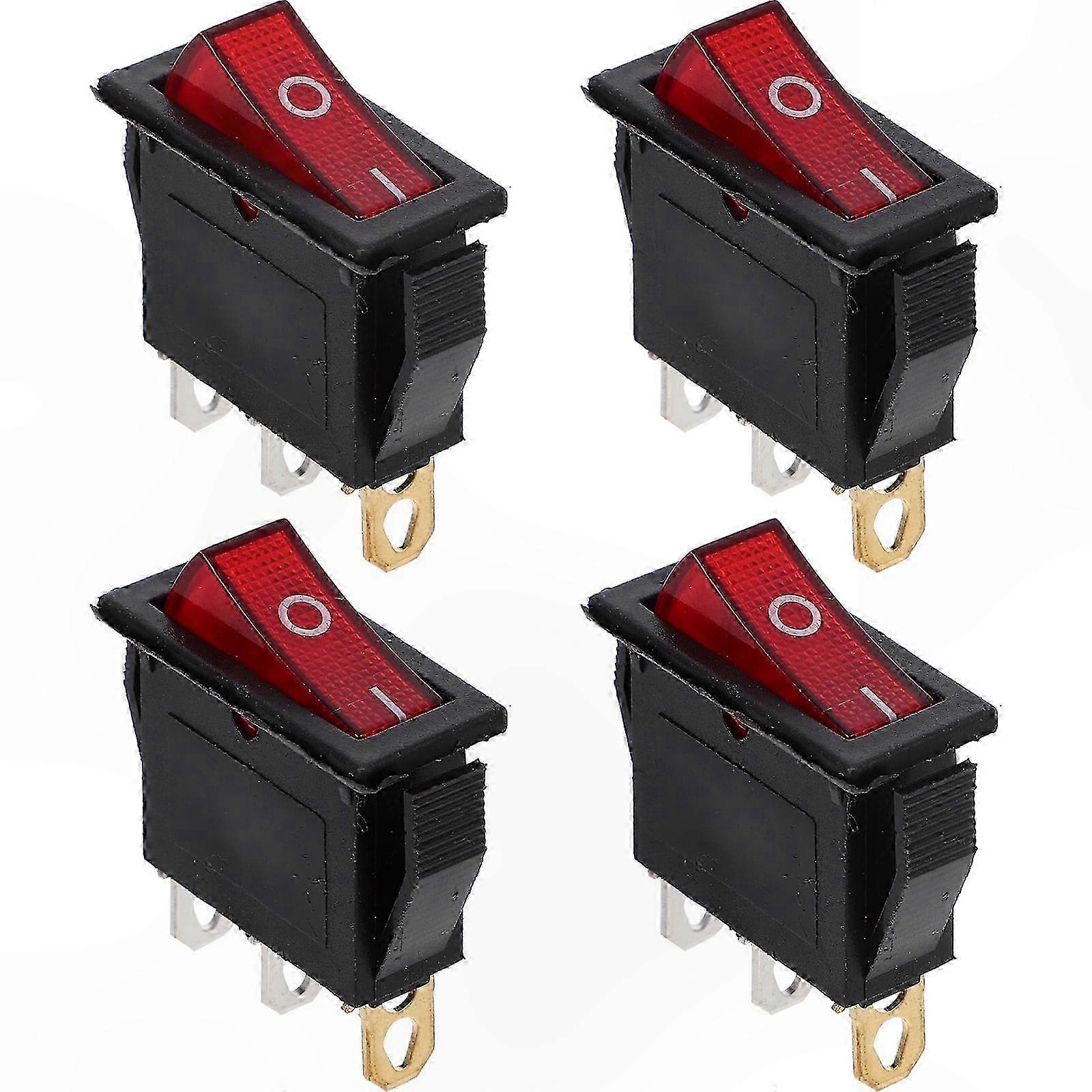 4-Pack Universal Toggle Switch for Electric Cookers and Frying Pans