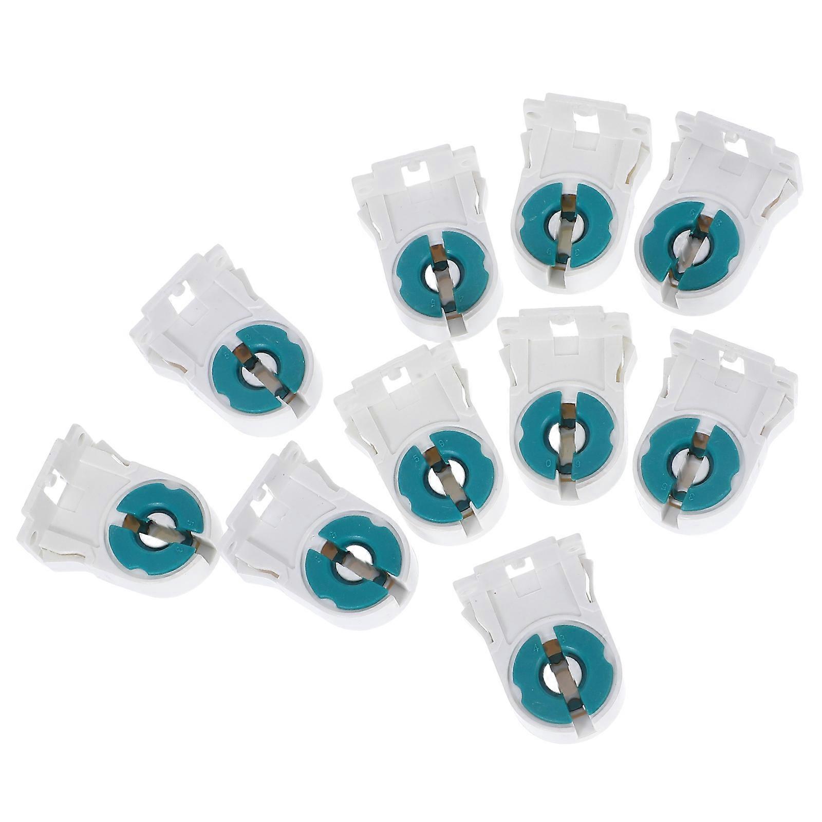 Fluorescent Tube Lamp Holder Light Socket for 50Pcs Office Lighting