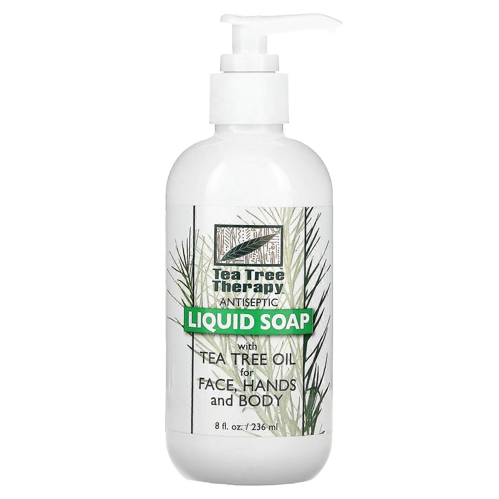 Antiseptic Liquid Soap, With Tea Tree Oil, 8 fl oz (236 ml)