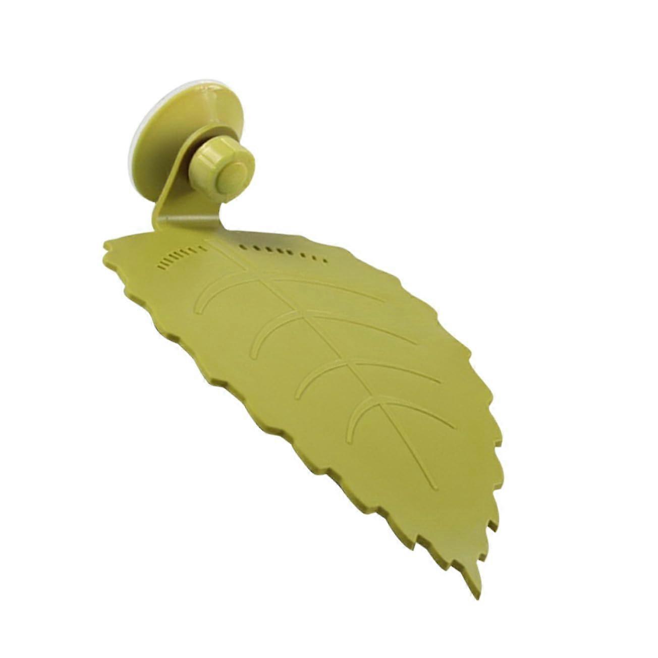 Turtle Climbing Platform LeafShape Small Size Basking Stand for Turtle Tank Aquarium Reptile Habitat Easy to Clean