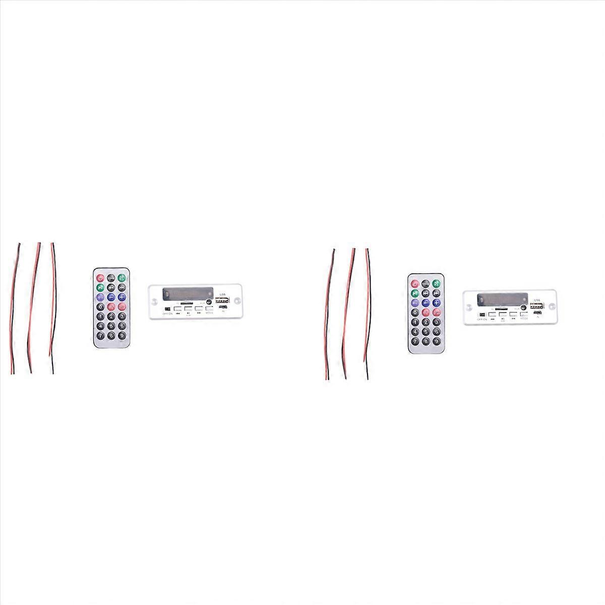 12V Bluetooth MP3 Decoder Board 50W Amplifier Silver