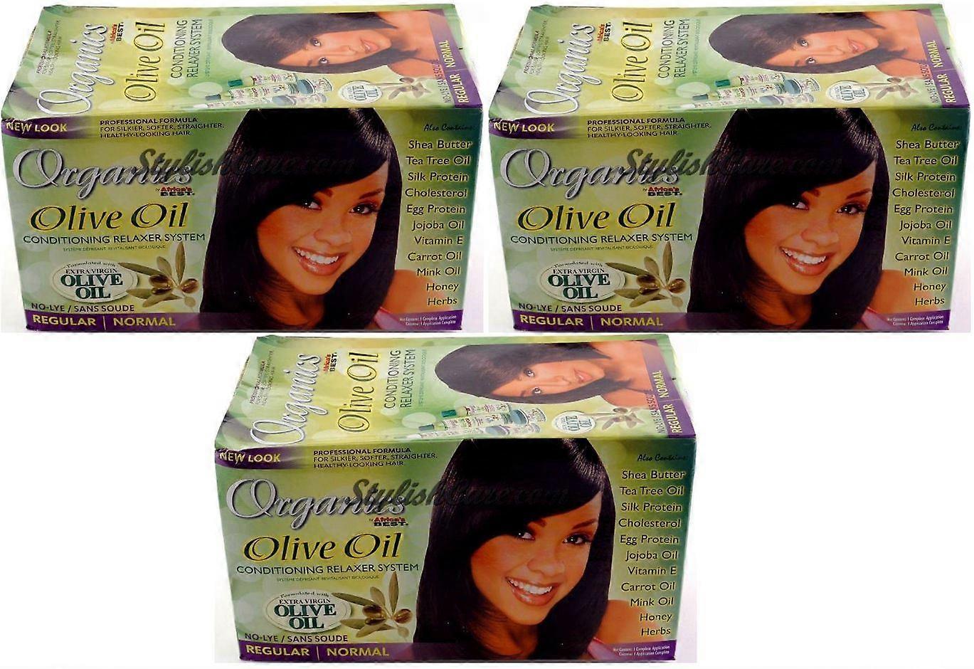 Africa's Best Organics Conditioning Relaxer System Regular (3-Pack)