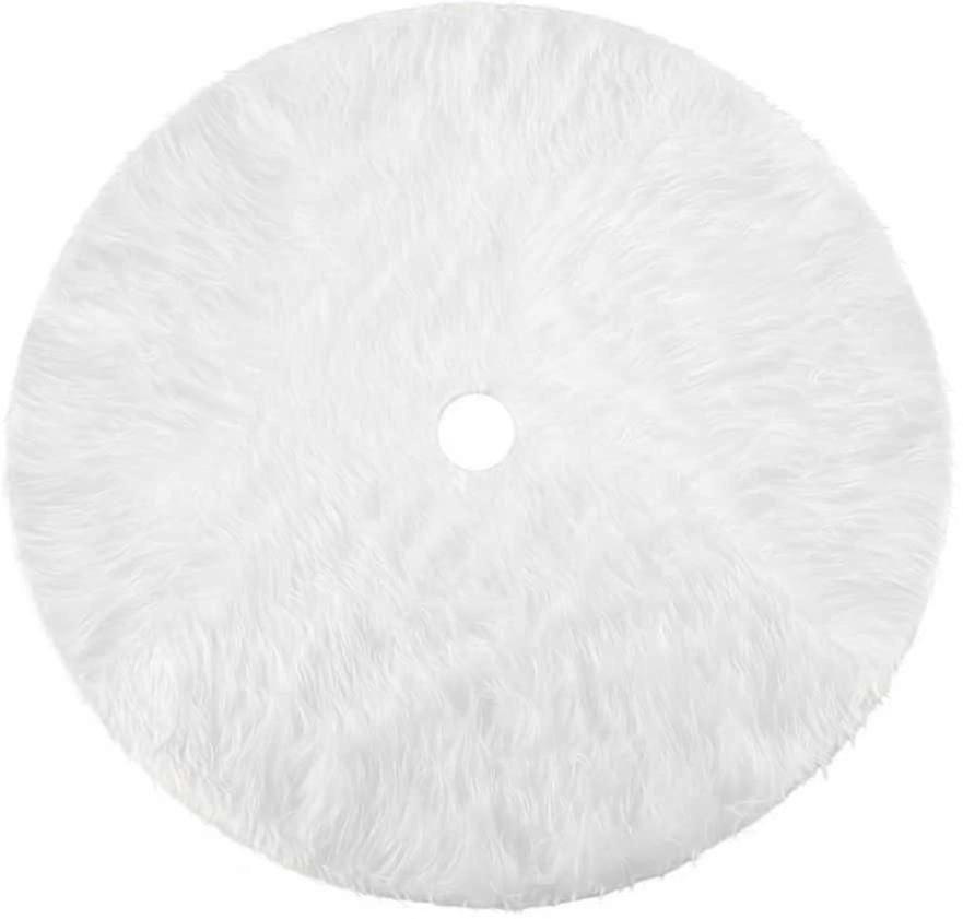 Christmas Tree Skirt Long Plush