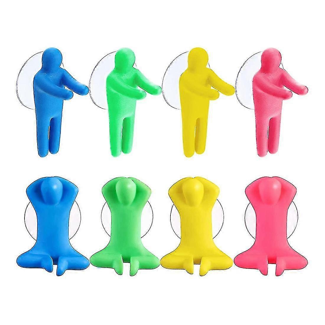 8 Piece Shower Toothbrush Holder Suction Cup Hook, Holder Pop