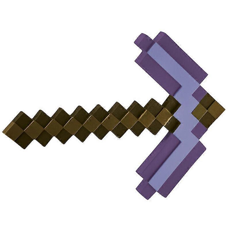 Enchanted pickaxe for Minecraft, durable tool for mining