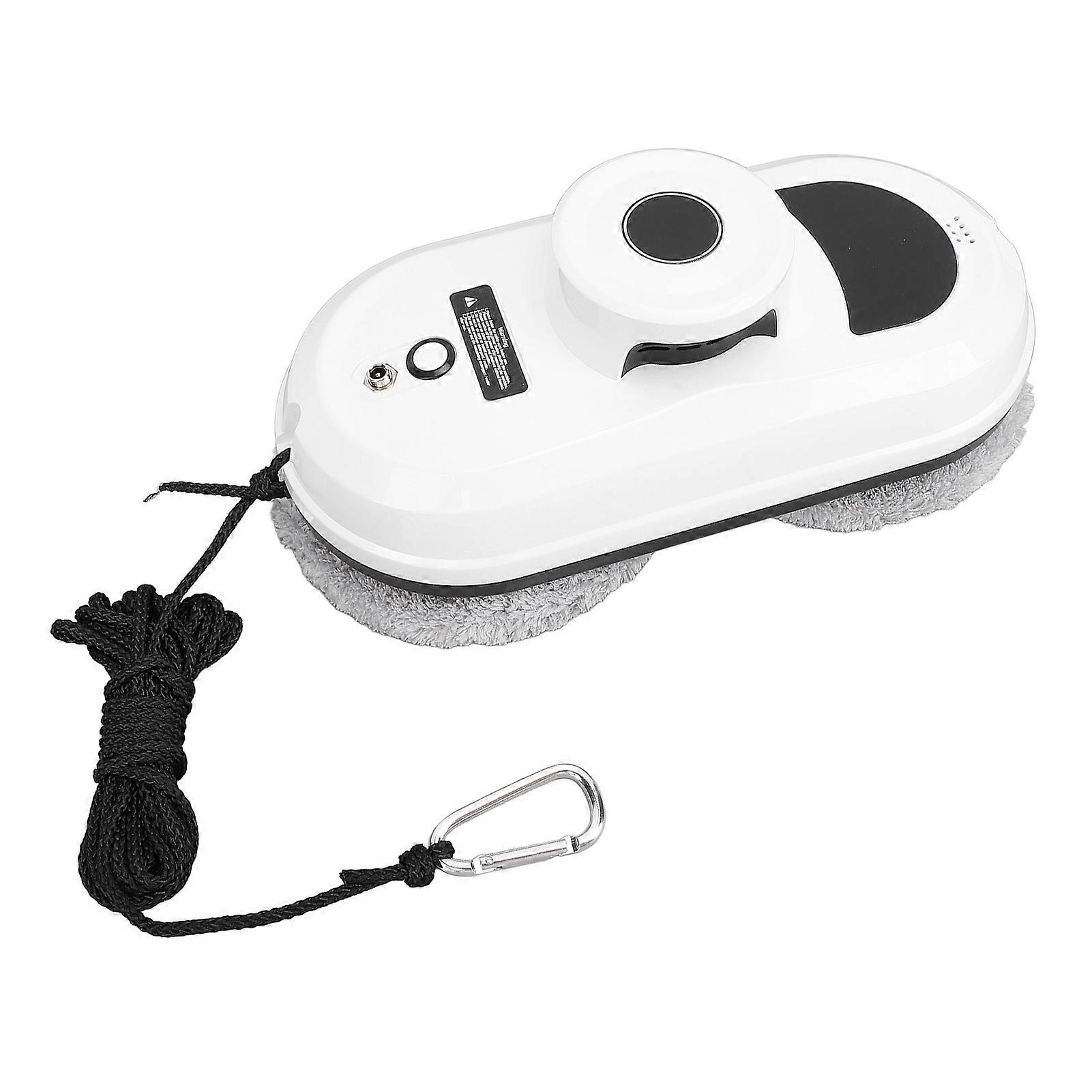 Window Cleaner Robot 5600Pa Suction Smart Window Cleaner Automatic Remote Control Robot Window Washer for Home Office Building Beauty Salon GB Plug 