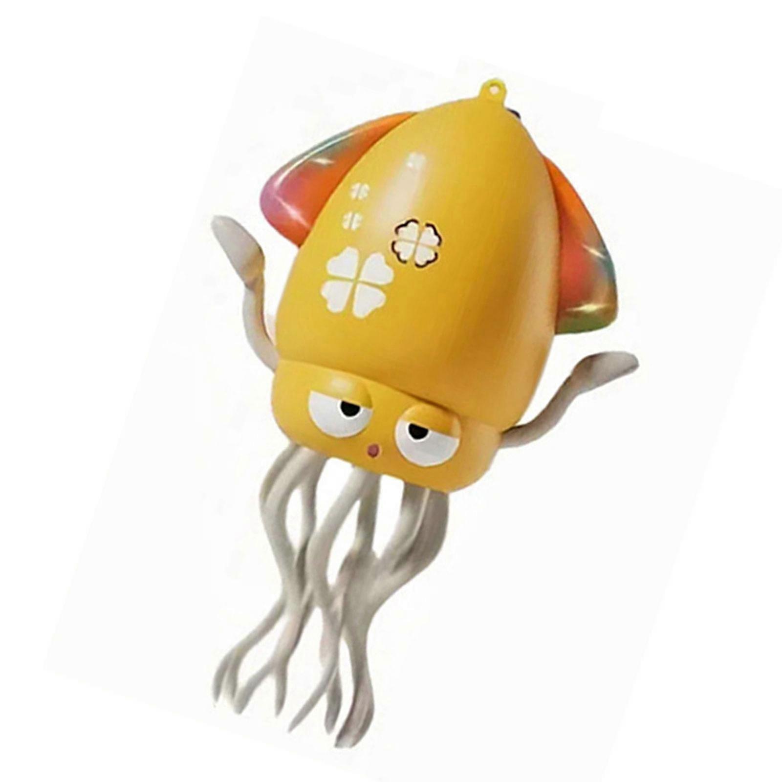 Music Activated Octopuses Dancing Toy Intelligent Obstacle Detection System Automatic Dance Moves Stress Reliever  Yellow