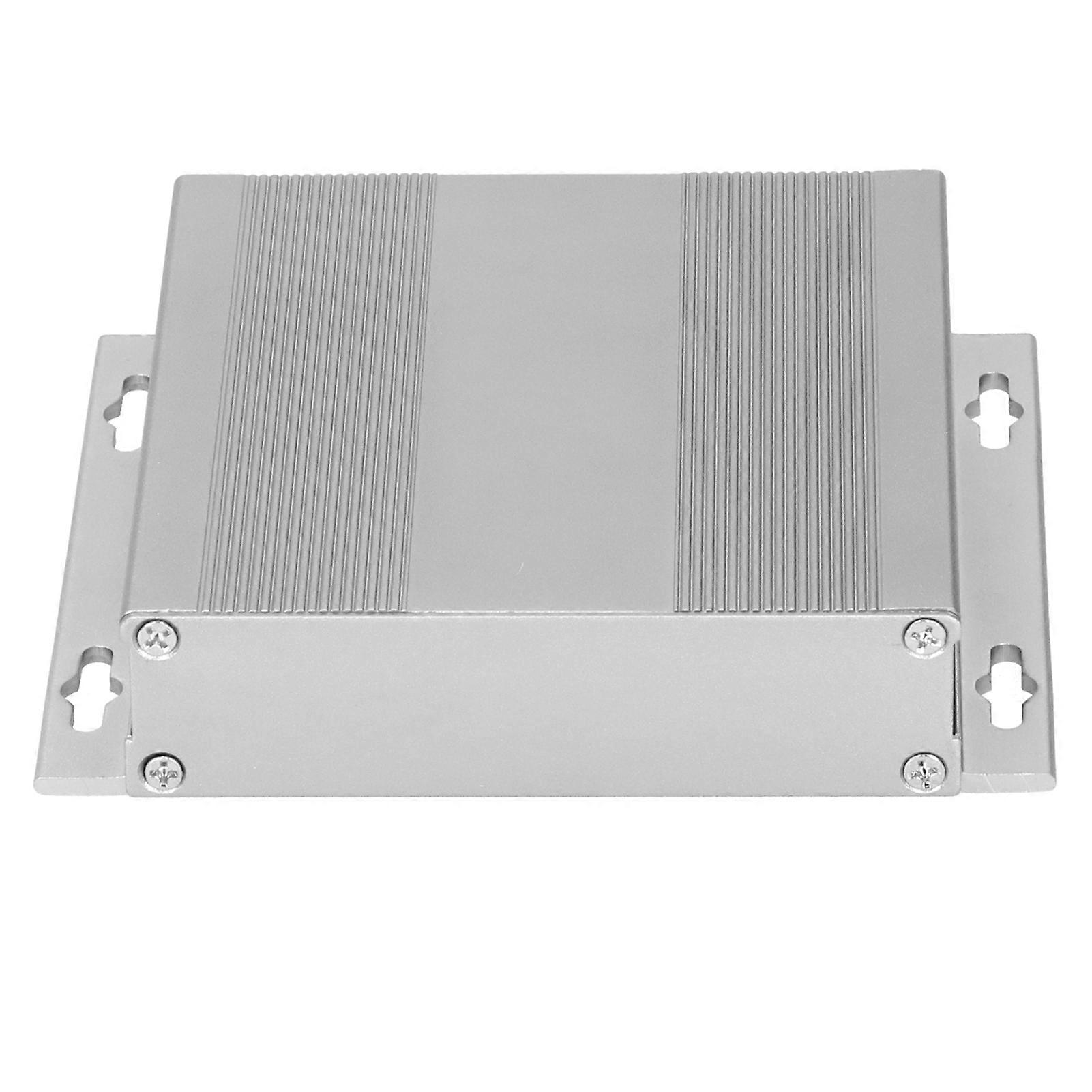 Aluminum Alloy Project Enclosure GPS Circuit Board Decoder Shell Casing Sand Gray 27x131x120mm