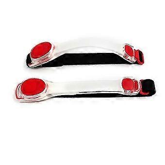 LED Leuchtendes Silikonarmband Armgürtel Nachtlauf Reitsport Hohe Sichtbarkeit Sicherheitsarmband 25-26