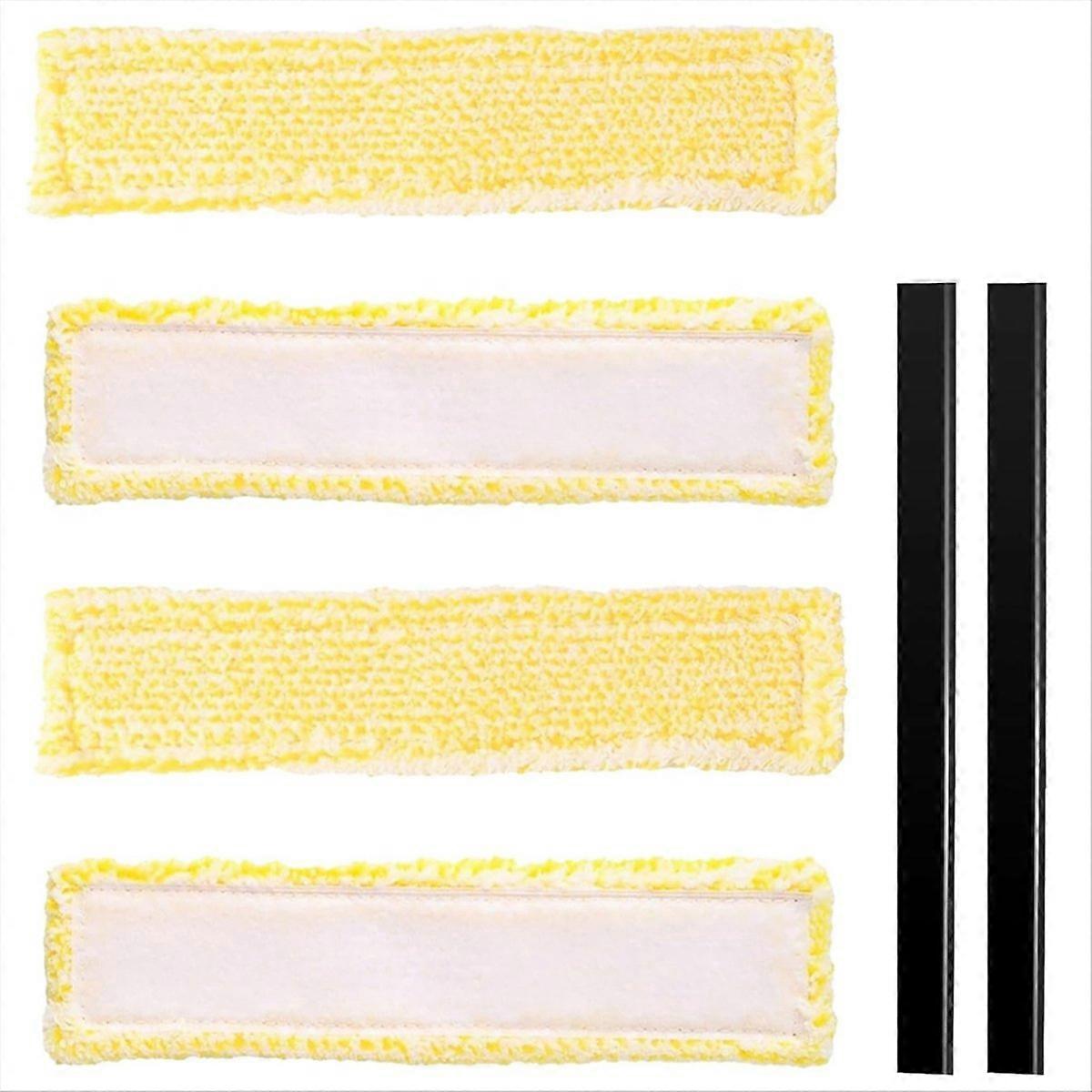 Window Cleaning Mop Cover Set Replacement Microfibre Mop Cover