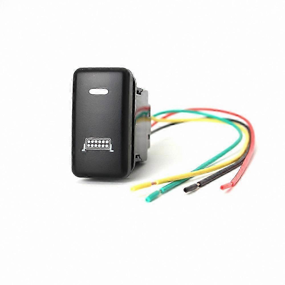 Universal Orange Light Speaker Horn Push Button with Wire for SUV Truck Van Car Models 2006-2009