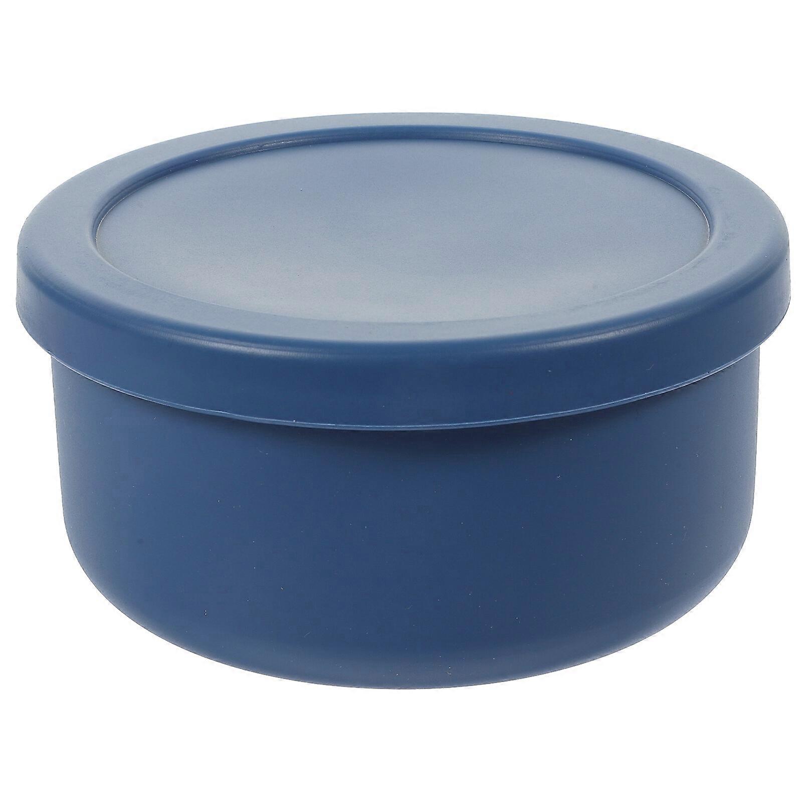 Eease Silicone Pizza Container with Lid - Blue