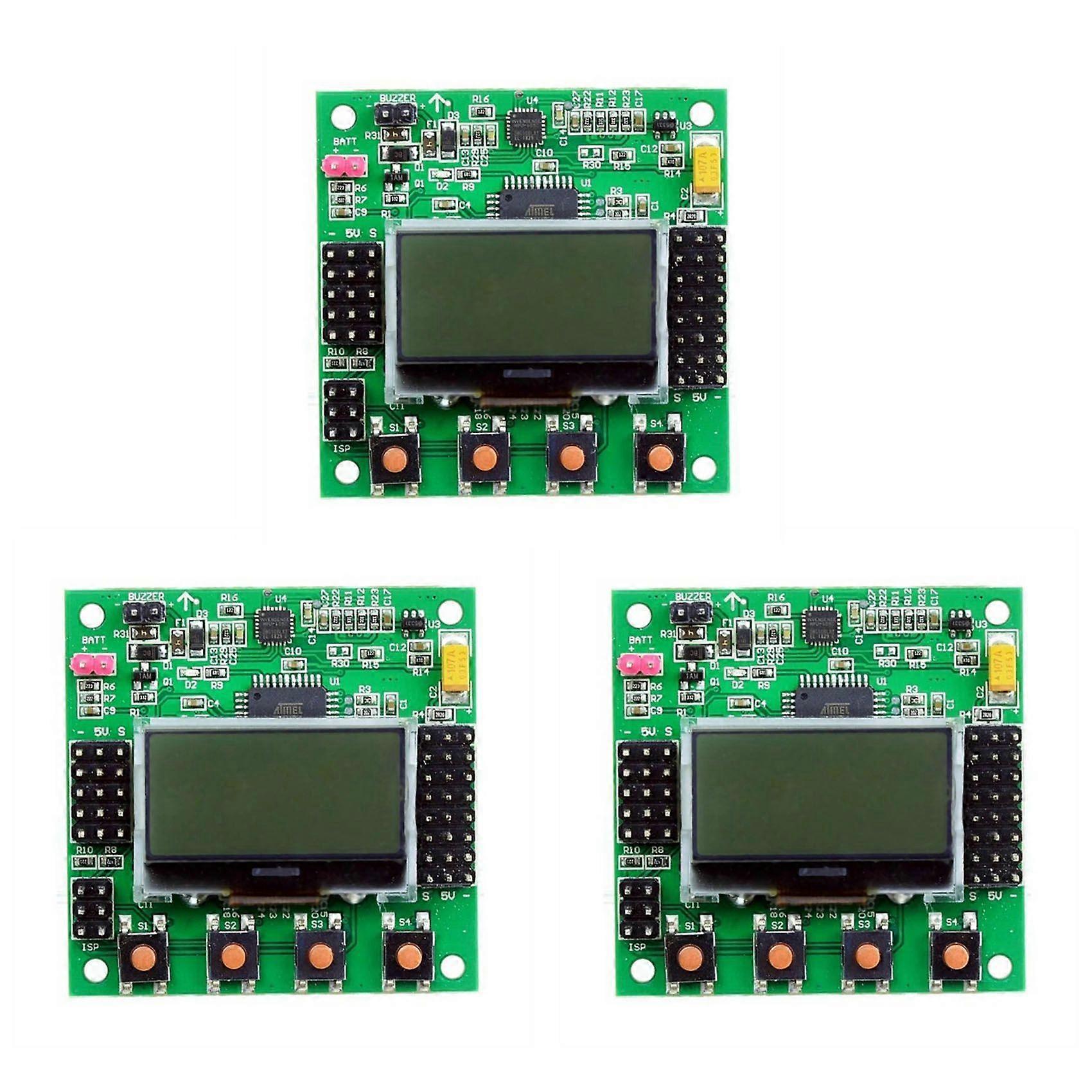 3X KK 2.1.5 Multirotor LCD Flight Controller Board V1.19S1PRO Quadcopter KK2 6050 MPU for FPV Racing RC Drone