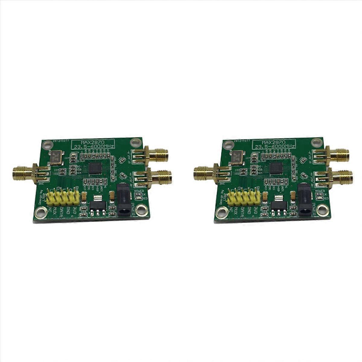 2X LTDZ MAX2870 23.5-6000Mhz Signal Source Module Spectrum Signal Source Spectrum Analyzer