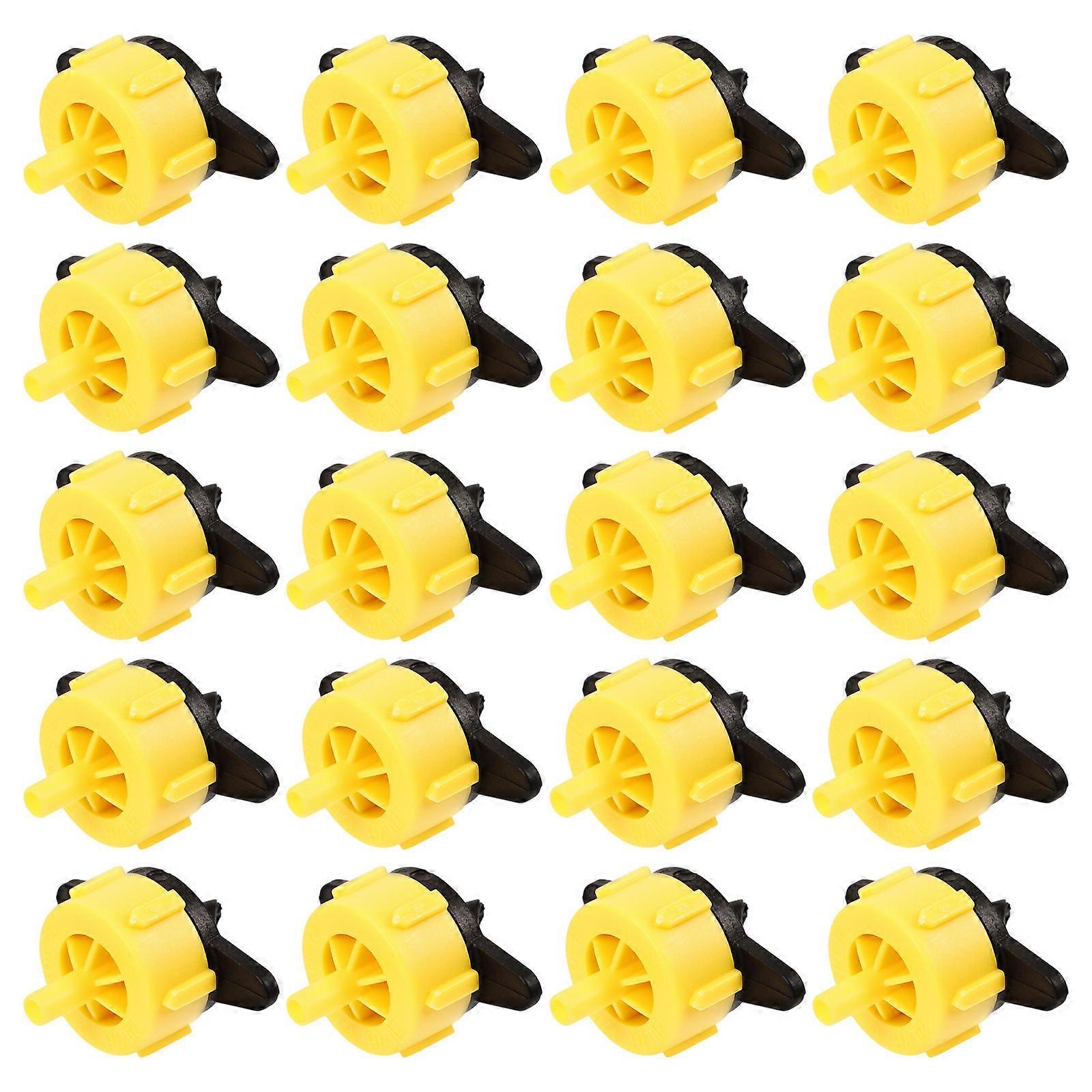 Gardening Drip Irrigation Emitters Pressure Compensating 20Pcs Plastic Set