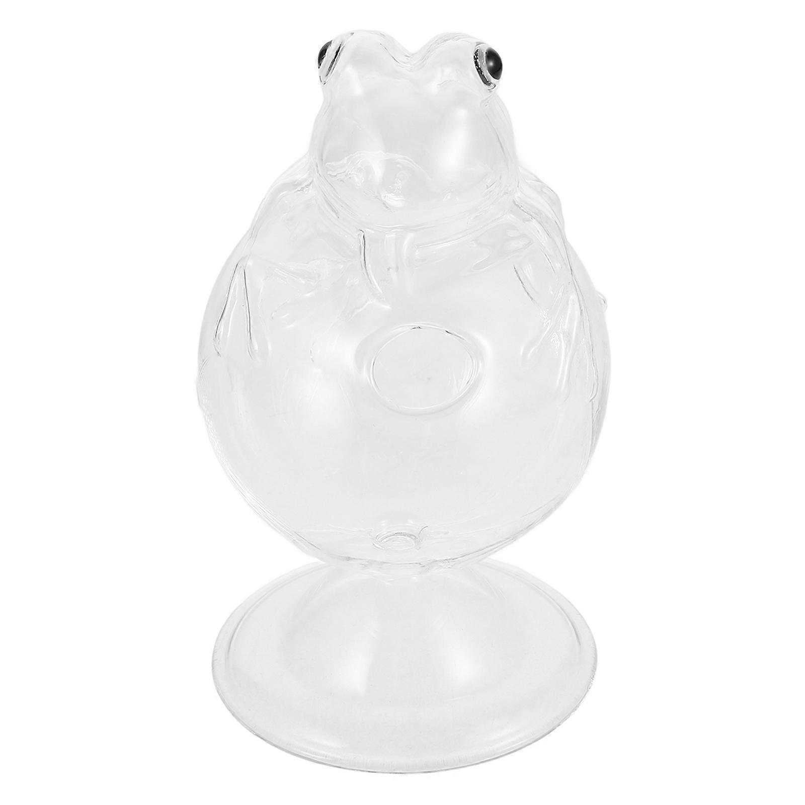 Frog Themed Tumbler For Adults Versatile Use In Parties And Home Transparent 13.50X8.50X8.50CM Drinking Juice 1Set