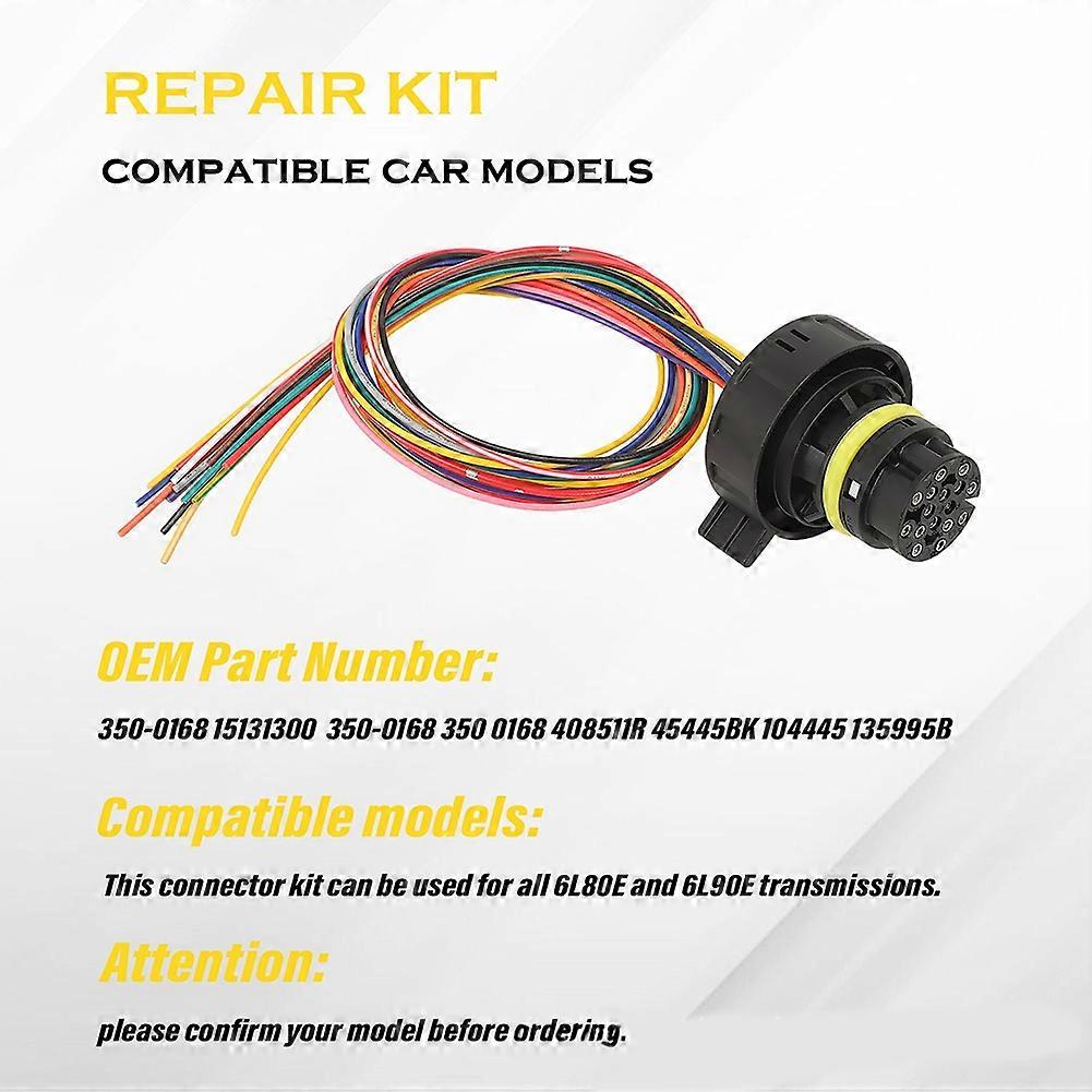 thumbnail image 2 of 6L80E / 6L90E Transmission External Wire Harness Repair Kit - Pigtail For Chevy 2 of 3
