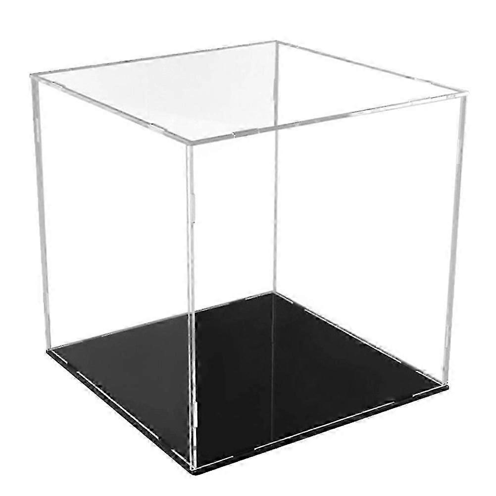 Clear Acrylic Display Case Countertop Display Box Protection Showcase for Action Figures
