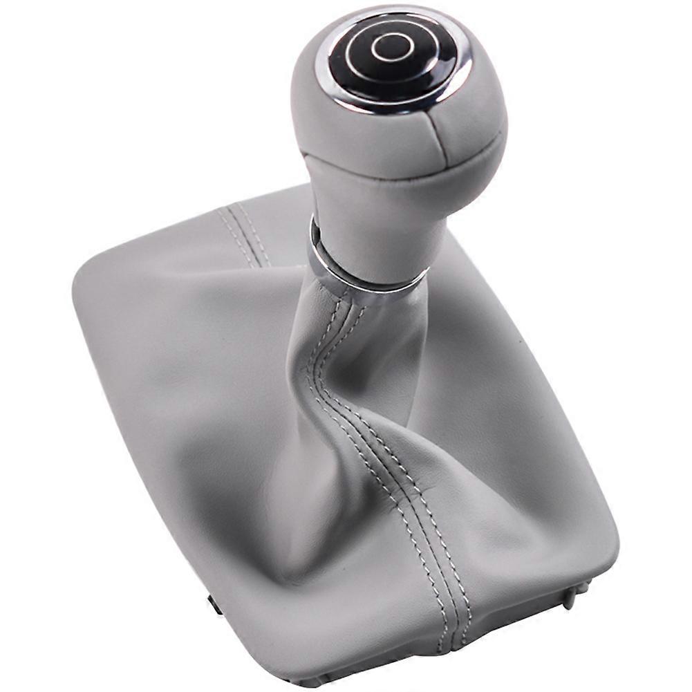 Gear Shifter Knob W/Boot for C/E Class C180 E200 Gray