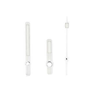 62MAS Solid Watch Hands Fit NH35 NH36 ETA2824 2836 ST2130 Movement Japan C3 Super Green Three-Dimen