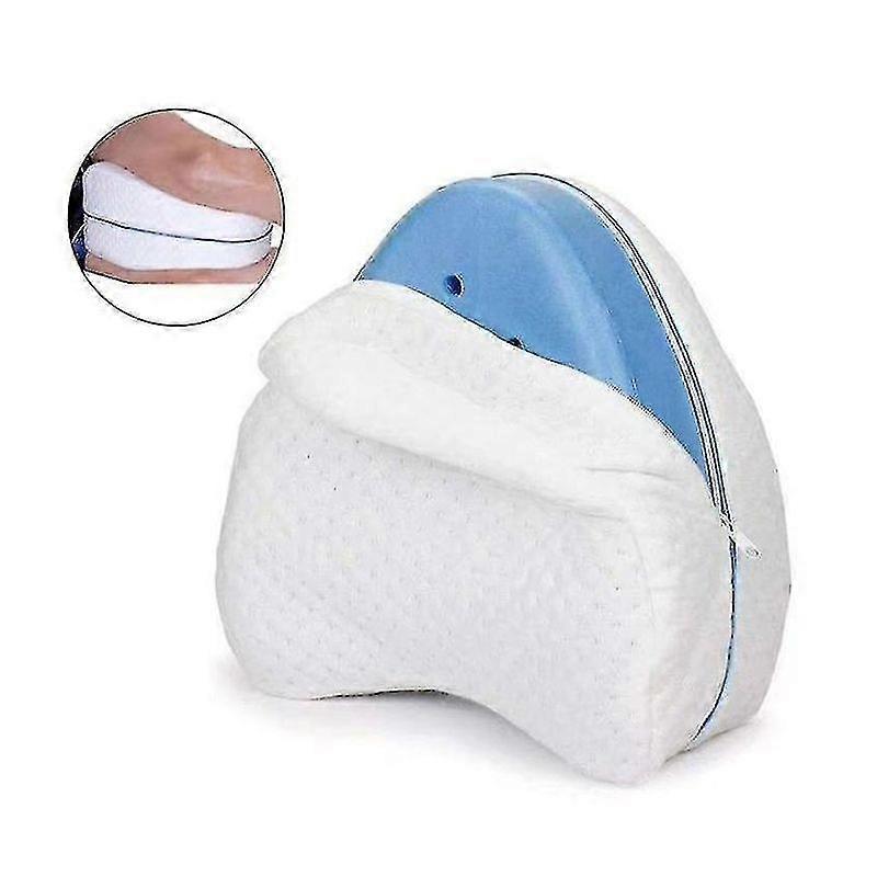 Luxora Memory Foam Knee Support Pillow For Better Sleep