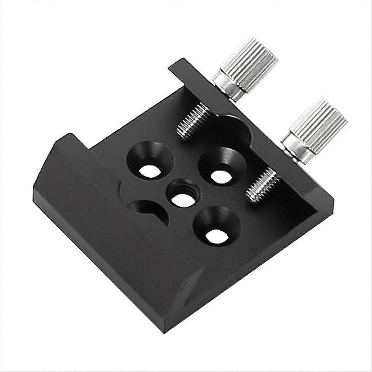 Telescope Finder Scope Base Mount Adapter Flat Base Black