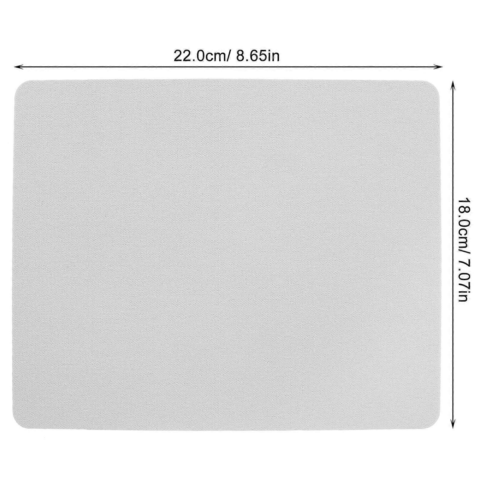 5pcs Home Sublimation Mouse Pads Blank Office Desk Mouse Pads Sublimation Gaming Mouse Pads
