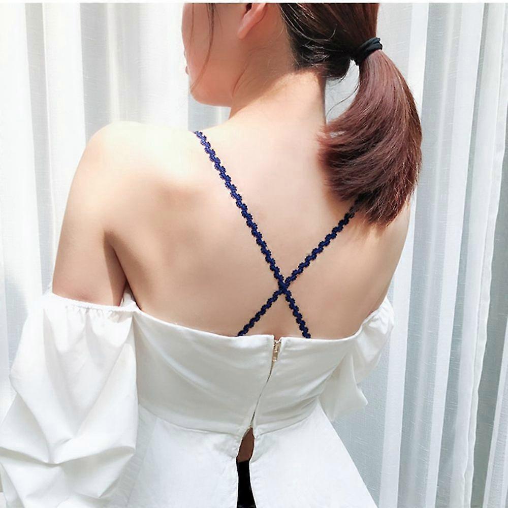 1PC Women Bra Extender 3 Rows 2 Hooks Elastic Adjcomtable Lengthen Clasp Covered Button Underwear Bra Accessory 8 Colors