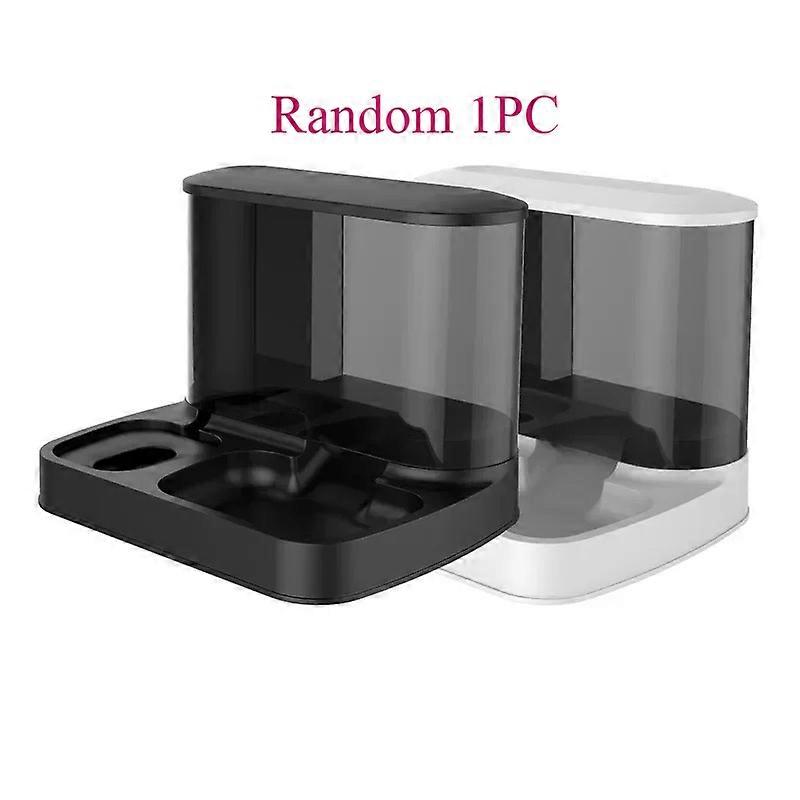 Large Capacity Cat Automatic Feeder and Water Dispenser with Flowing Water Design