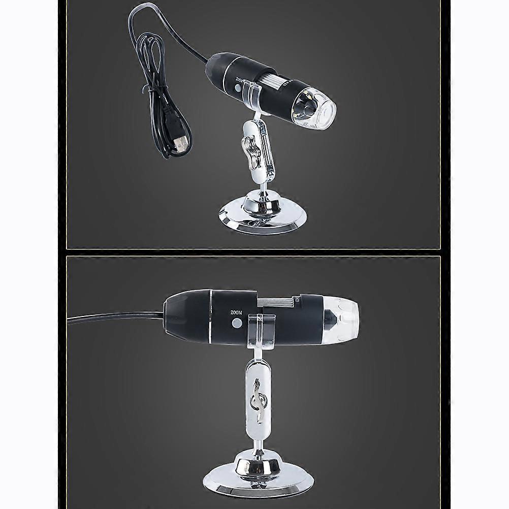 Digital USB Microscope 1600X for Magnifying Use Portable with 8 LED Lights