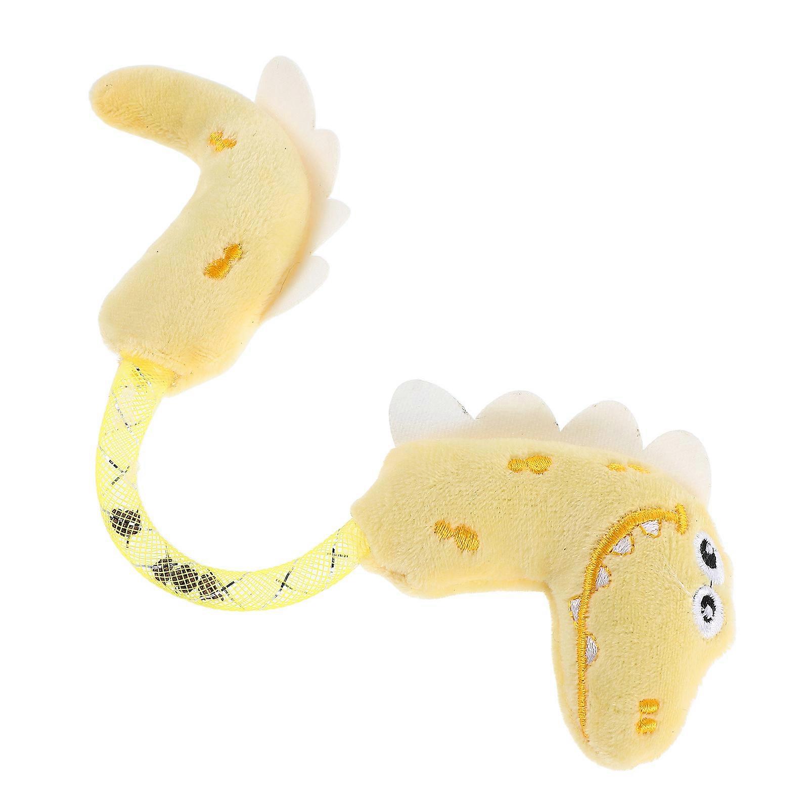 Kitten Toys Dinosaur Plush Toy for Interactive Teeth Cleaning