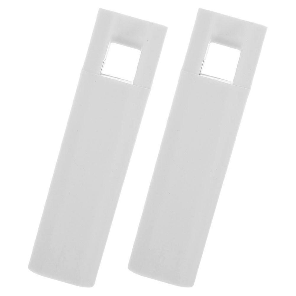 White Blind Cord Pulls for Window Blinds Hardware Accessories with Stable Cord Function and Materials 2 Pieces