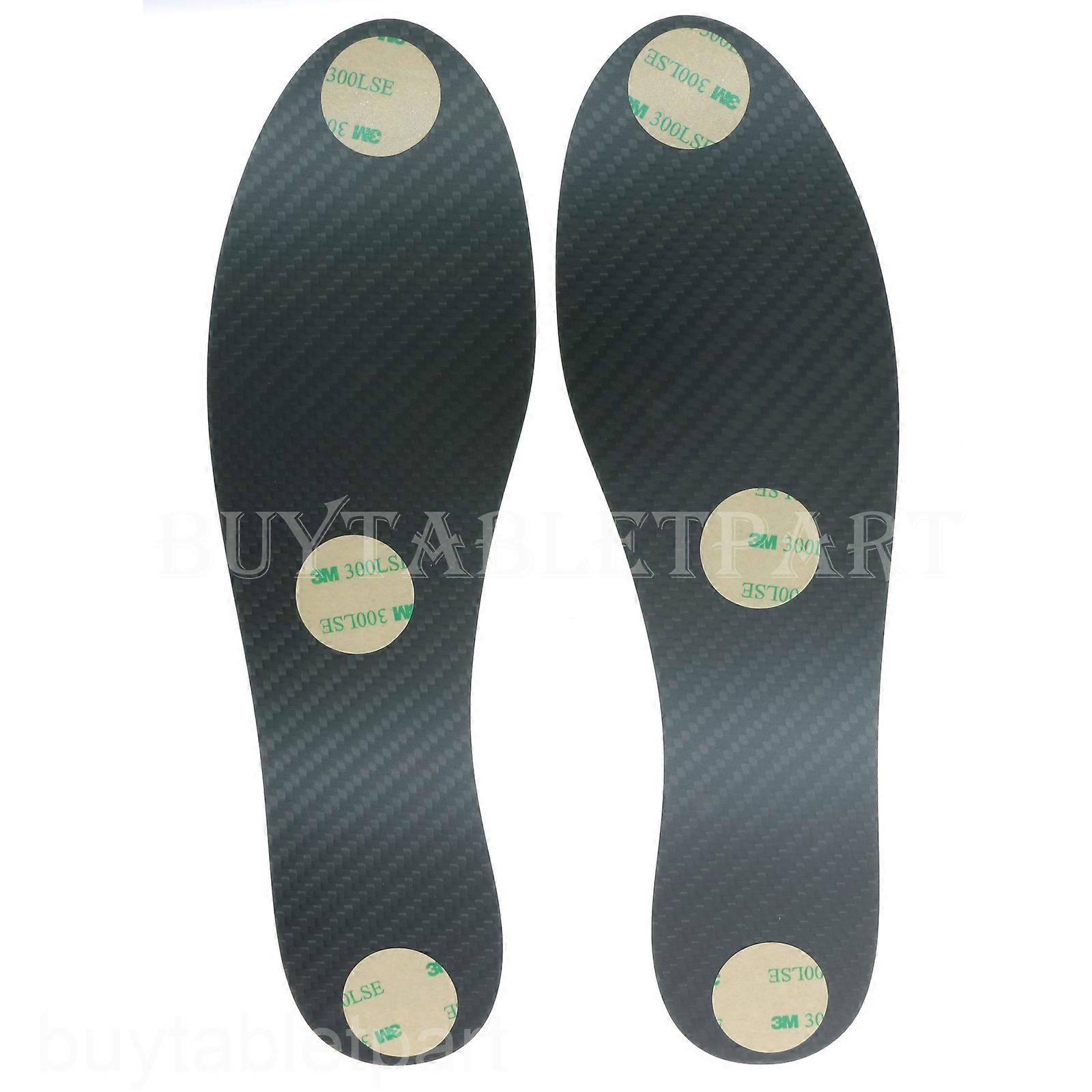 1 Pair Carbon Fiber Insole For Soccer Basketball Boot Orthotic Rigid Insert Flat