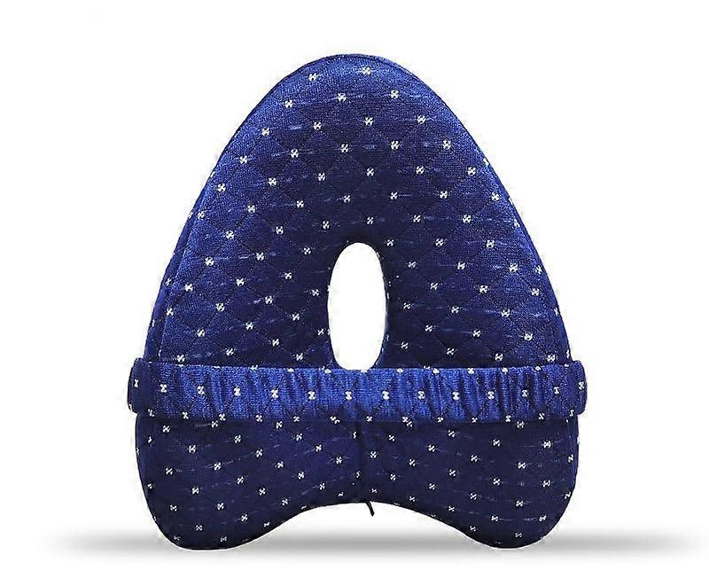 Leg Pillow for Side Sleepers with Ergonomic Memory Foam, Orthopedic Knee Support for Hip and Back Pain