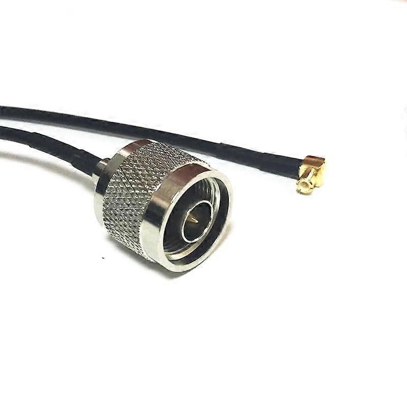 WiFi Antenna Cable 300cm RG174 MCX Right Angle Plug to N Male Speed Signal for Router