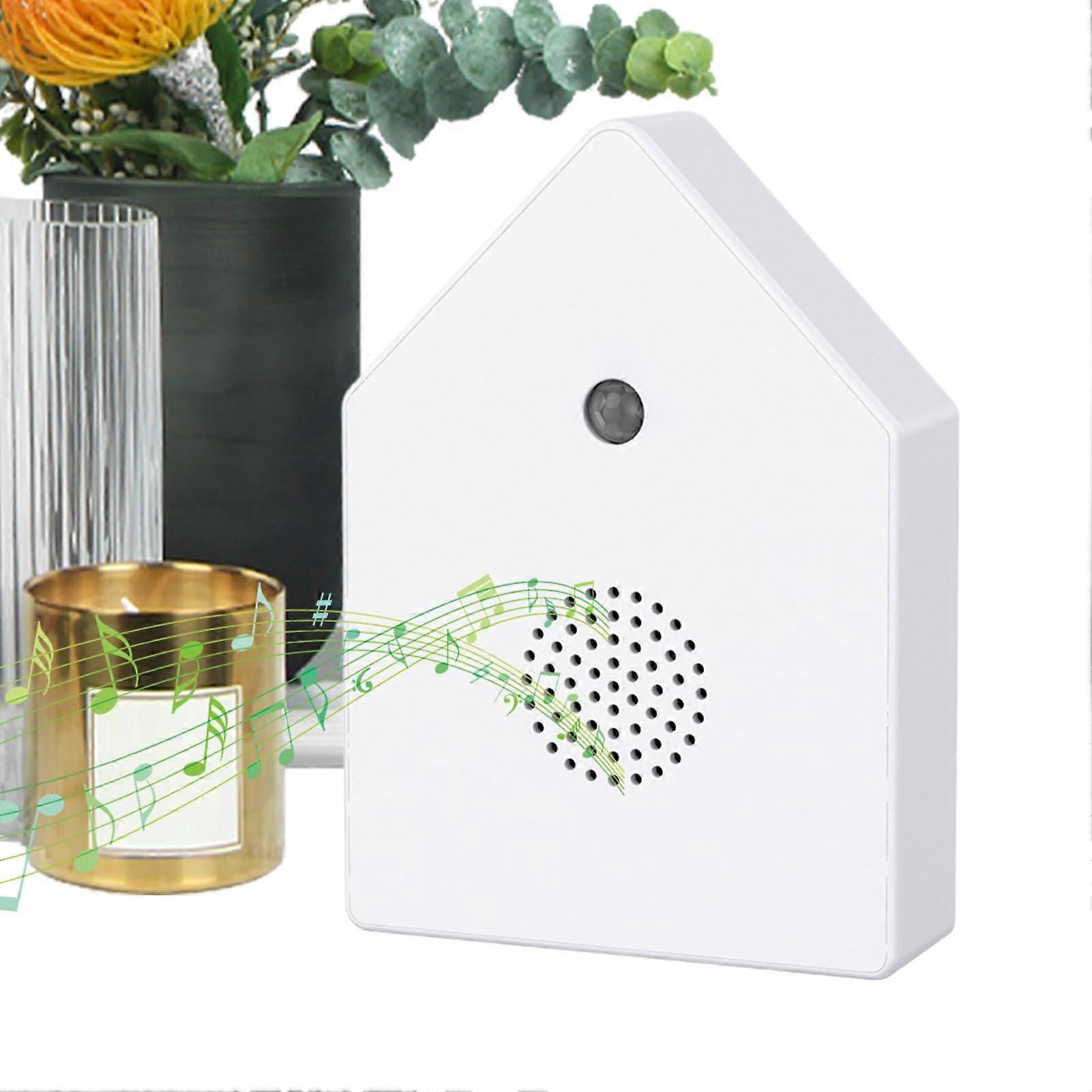 Motion Sensor Bird Sound Machine with Realistic Chirping for Relaxation and Meditation Spaces
