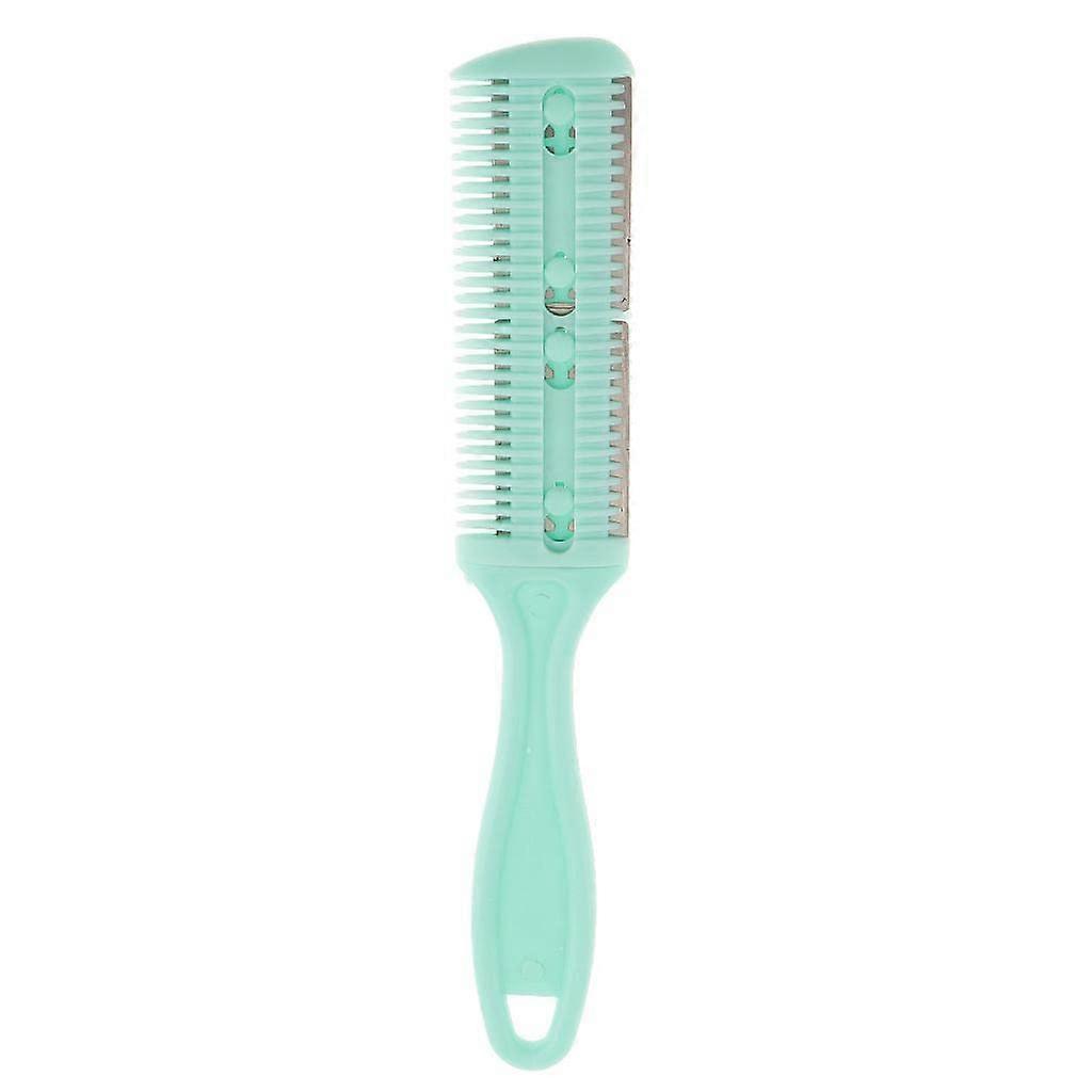 Hair Thinning Comb with Dual Blade Design for Barber Cutting and Styling
