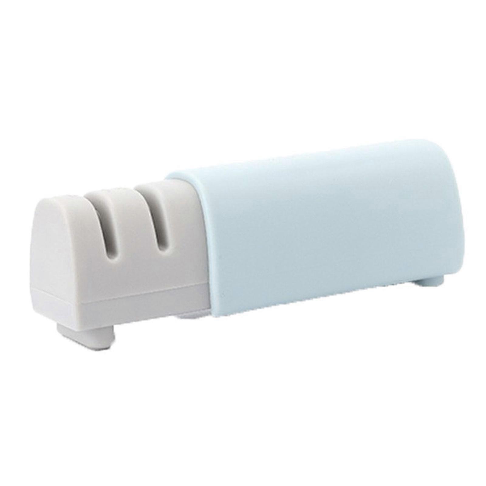 Professional Cutter Sharpening Tool For Busy Kitchens Fast Efficient With Multiple Application Nonslip Feature Delicate  Blue